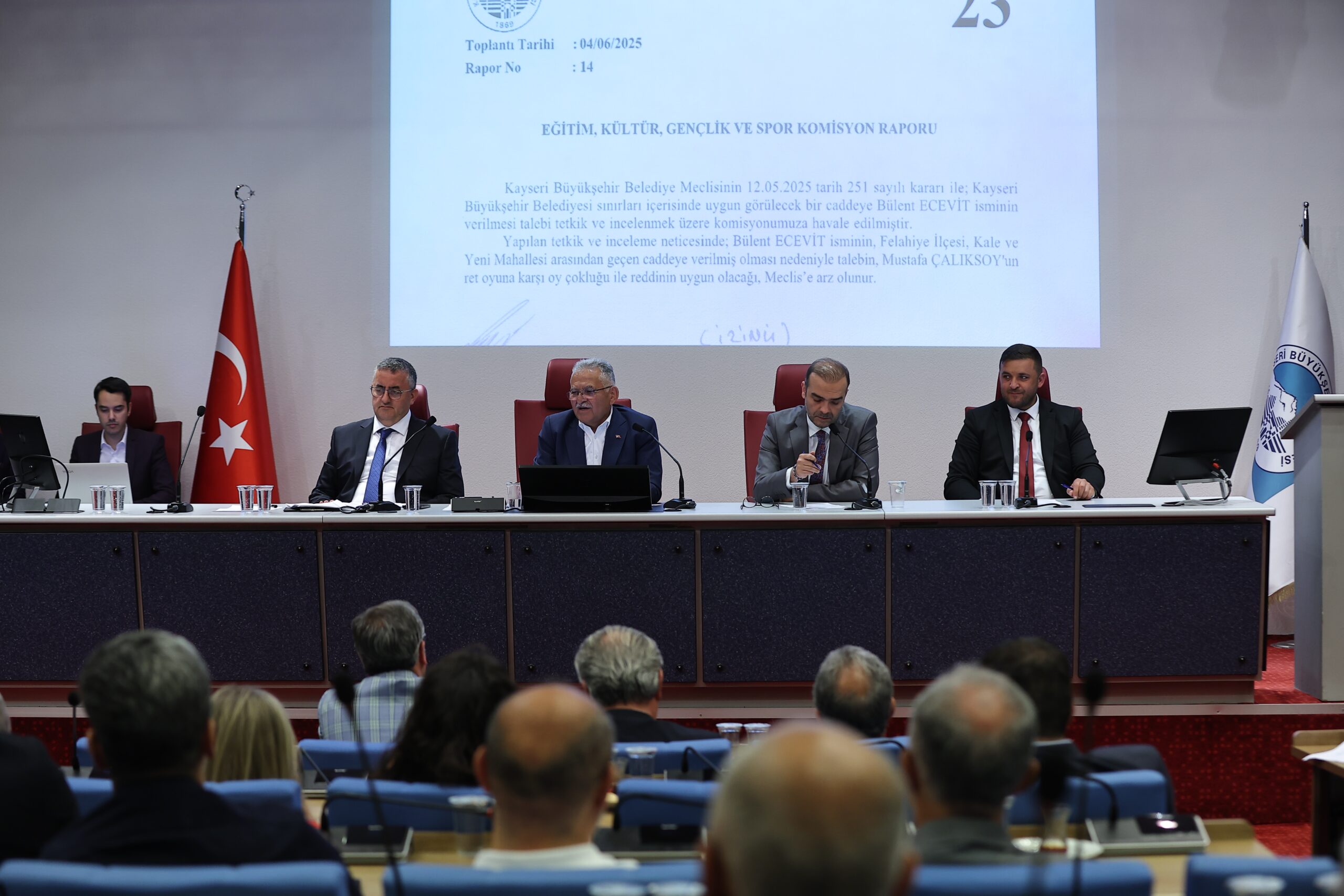 Kayseri Büyükşehir Belediyesi Haziran Ayı Meclis Toplantısı gerçekleştirildi