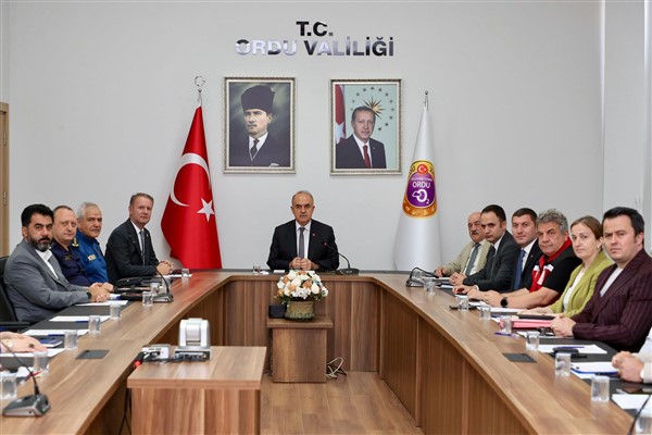 Ordu’da 15 Temmuz Demokrasi ve Milli Birlik Günü anma programı toplantısı yapıldı