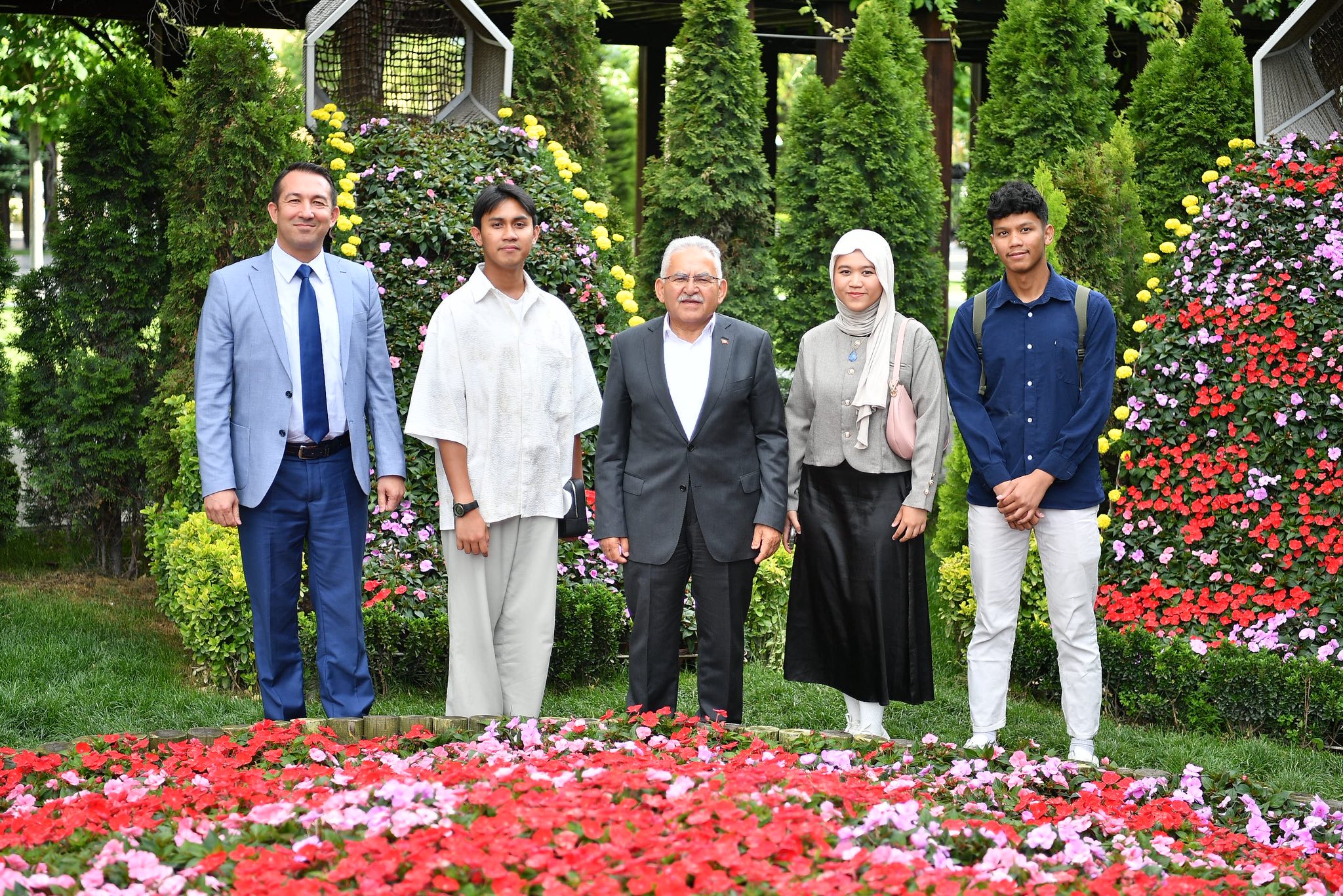 Başkan Büyükkılıç, Endonezyalı üniversite öğrencilerini ağırladı