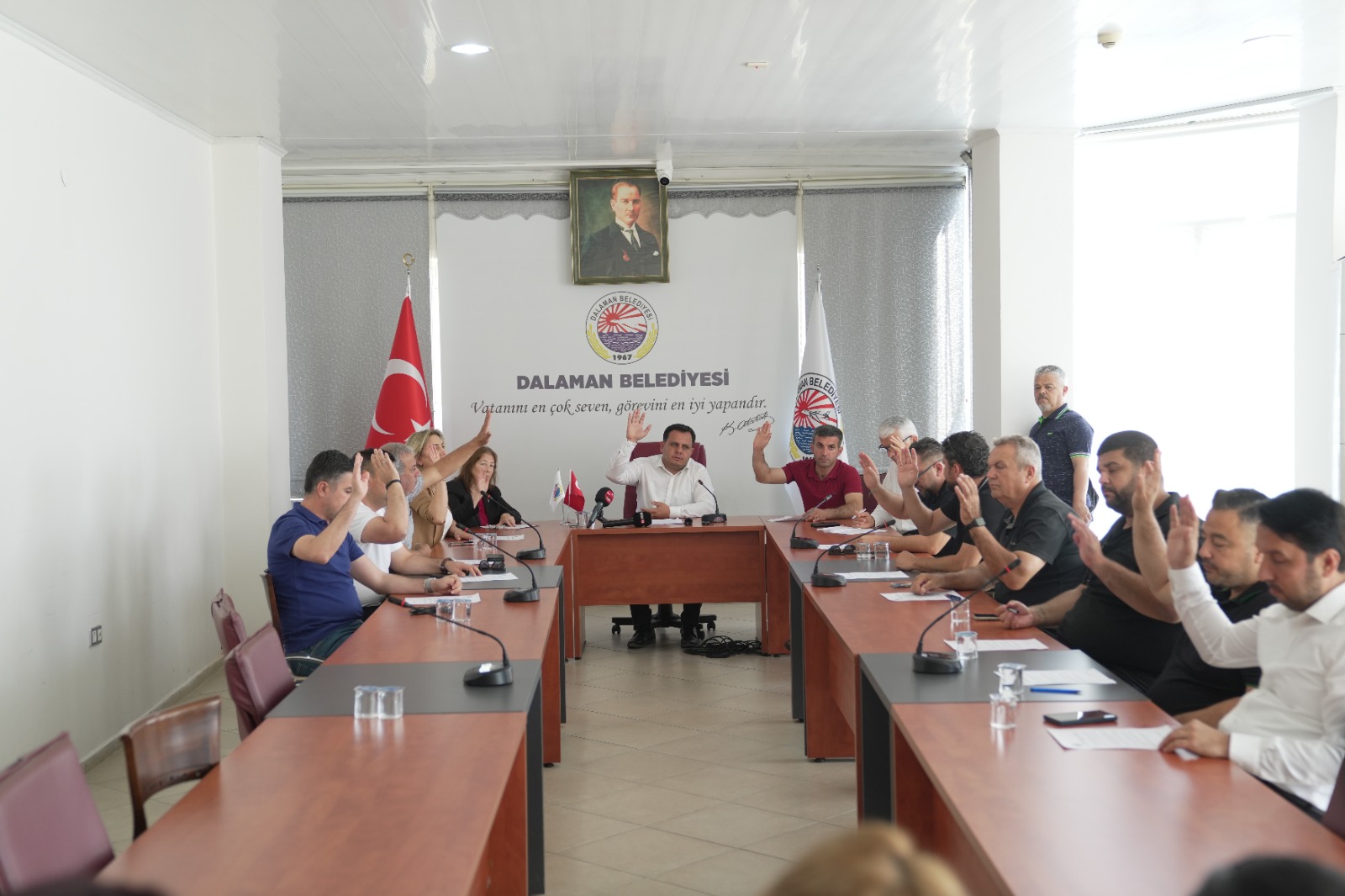 Dalaman Belediyesi Haziran Ayı Olağan Meclis Toplantısı gerçekleştirildi