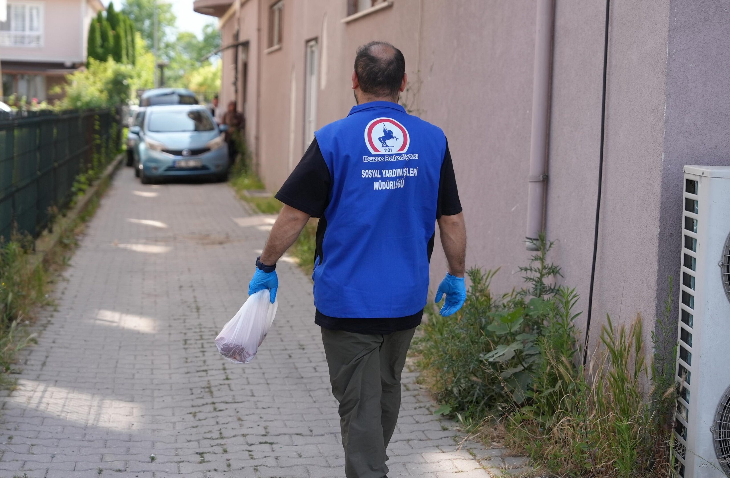 Düzce’de kurban eti bağışları 86 haneye ulaştırıldı