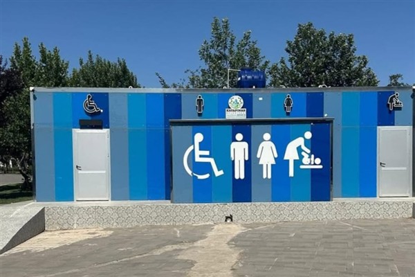 Diyarbakır’da kapalı park tuvaletine vatandaşlardan tepki
