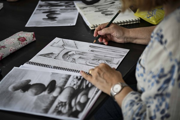 SanAtölye’de, birçok sanat dalında eğitimler veriliyor