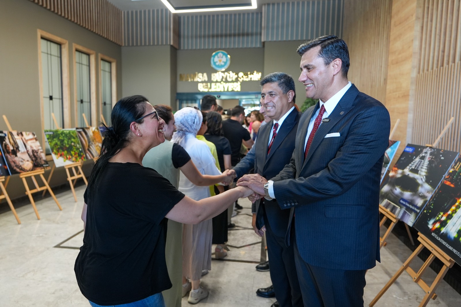 Başkan Zeyrek, belediye personeliyle bayramlaştı