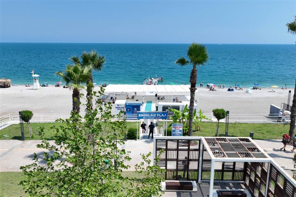 Konyaaltı Engelsiz Plaj yaza hazırlanıyor