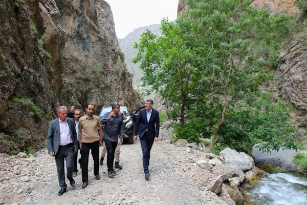 Vali Çelik, Oledir Yayla Yolu’nda inceleme yaptı