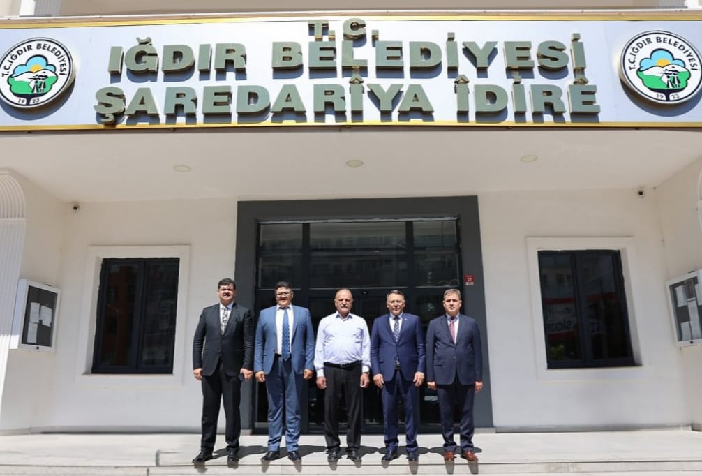 Rektör Gürel’den Iğdır Belediye Eş Başkanı Güneş’e ziyaret