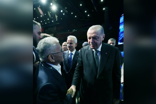 Başkan Büyükkılıç, Cumhurbaşkanı Erdoğan ile bir araya geldi