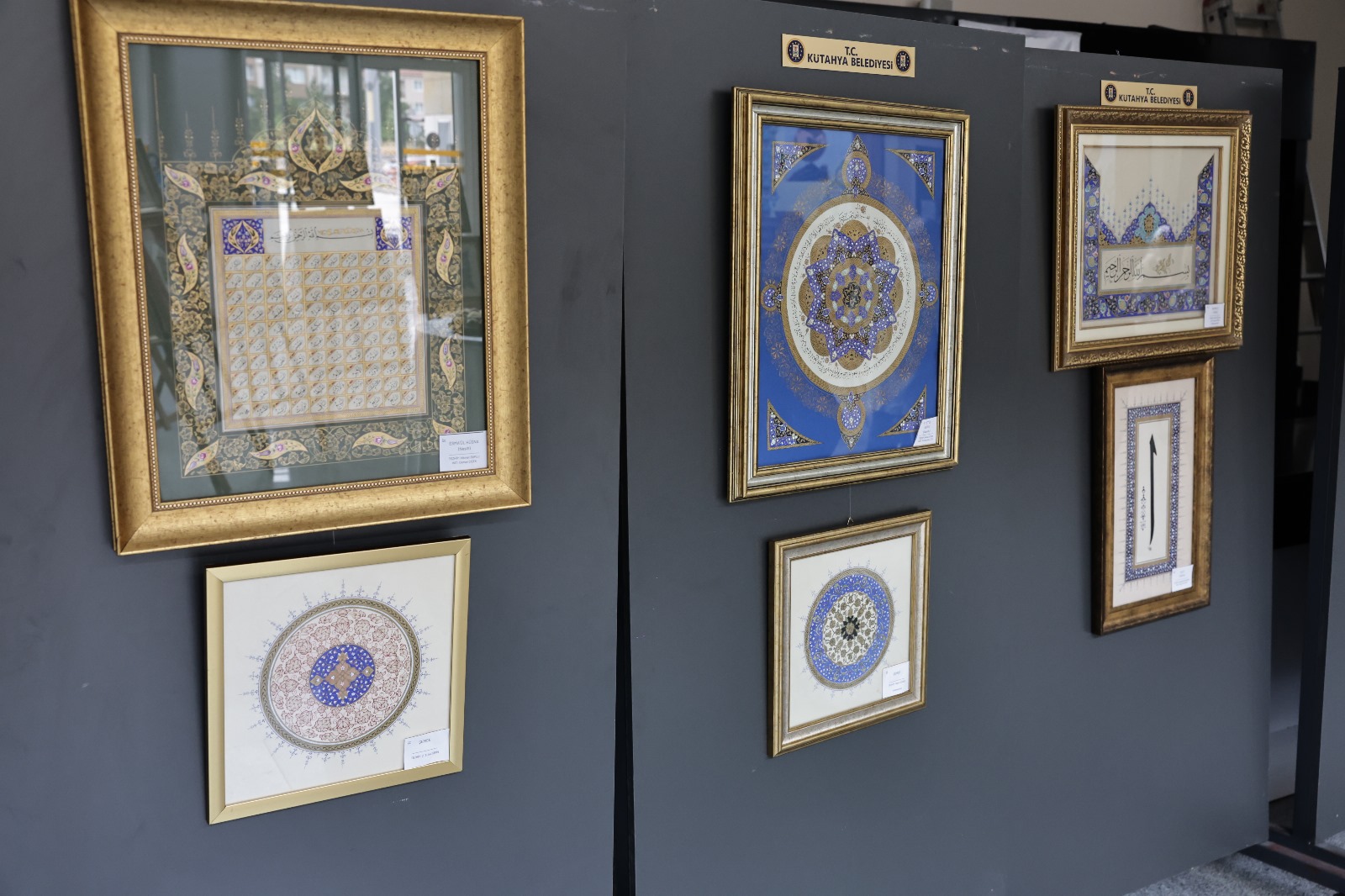 Klasik Türk süsleme sanatları sergisi yoğun ilgi gördü