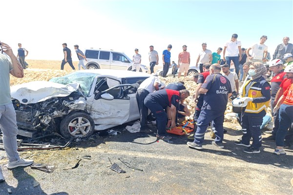 Şanlıurfa’da trafik kazası
