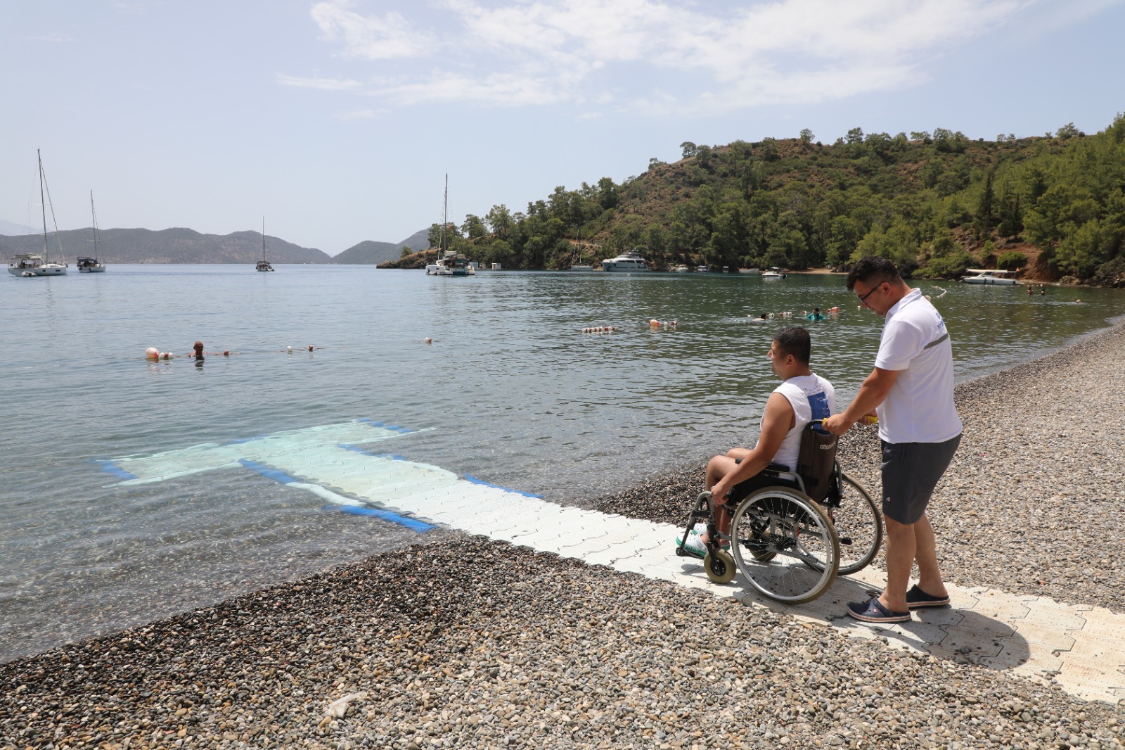 Muğla Büyükşehir Belediyesi’nden Engelsiz Plajlar projesi
