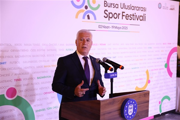 Bursa Uluslararası Spor Festivali’ne 100 binden fazla sporcu katıldı