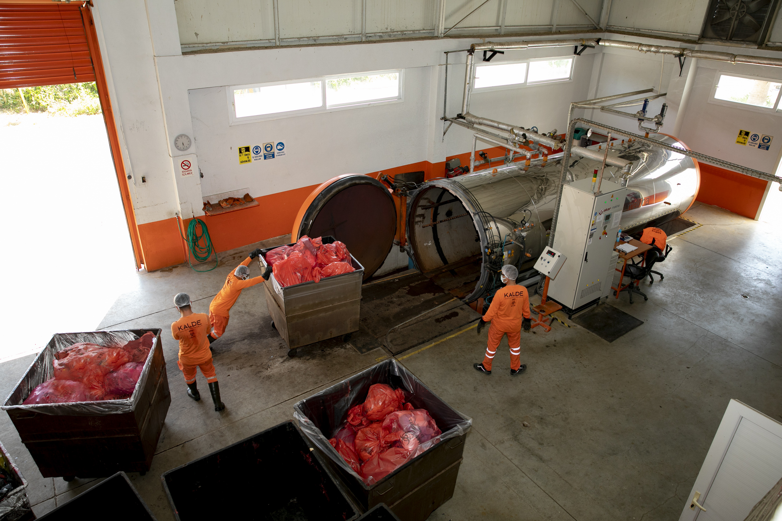 Mersin Büyükşehir Belediyesi, 19 bin ton tıbbi atığı bertaraf etti