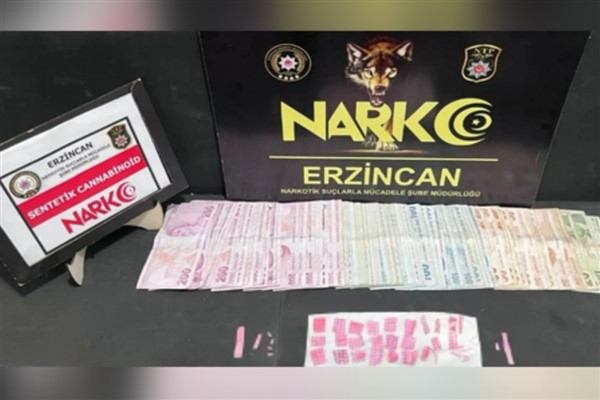 Erzincan’da uyuşturucu operasyonu