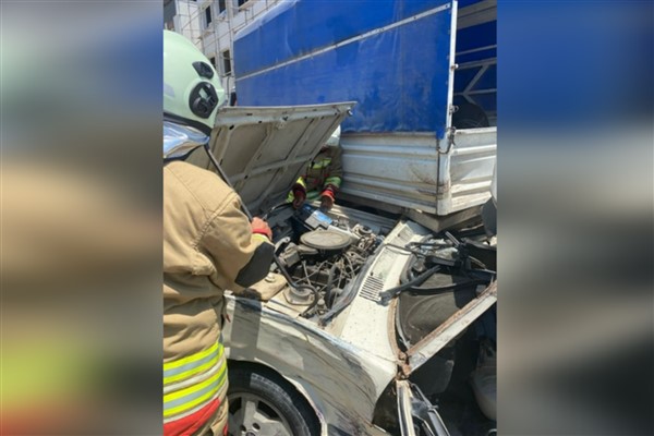 Arsuz’da trafik kazası: 2 yaralı