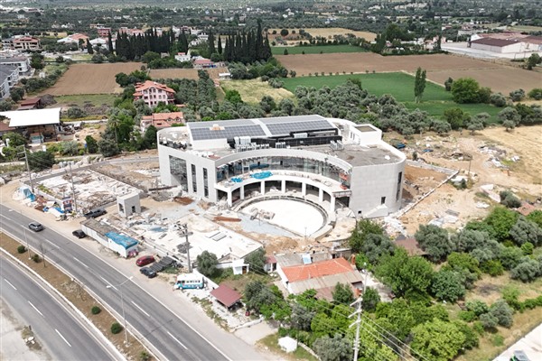 Milas Kültür Merkezi’nin yüzde 77’si tamamlandı