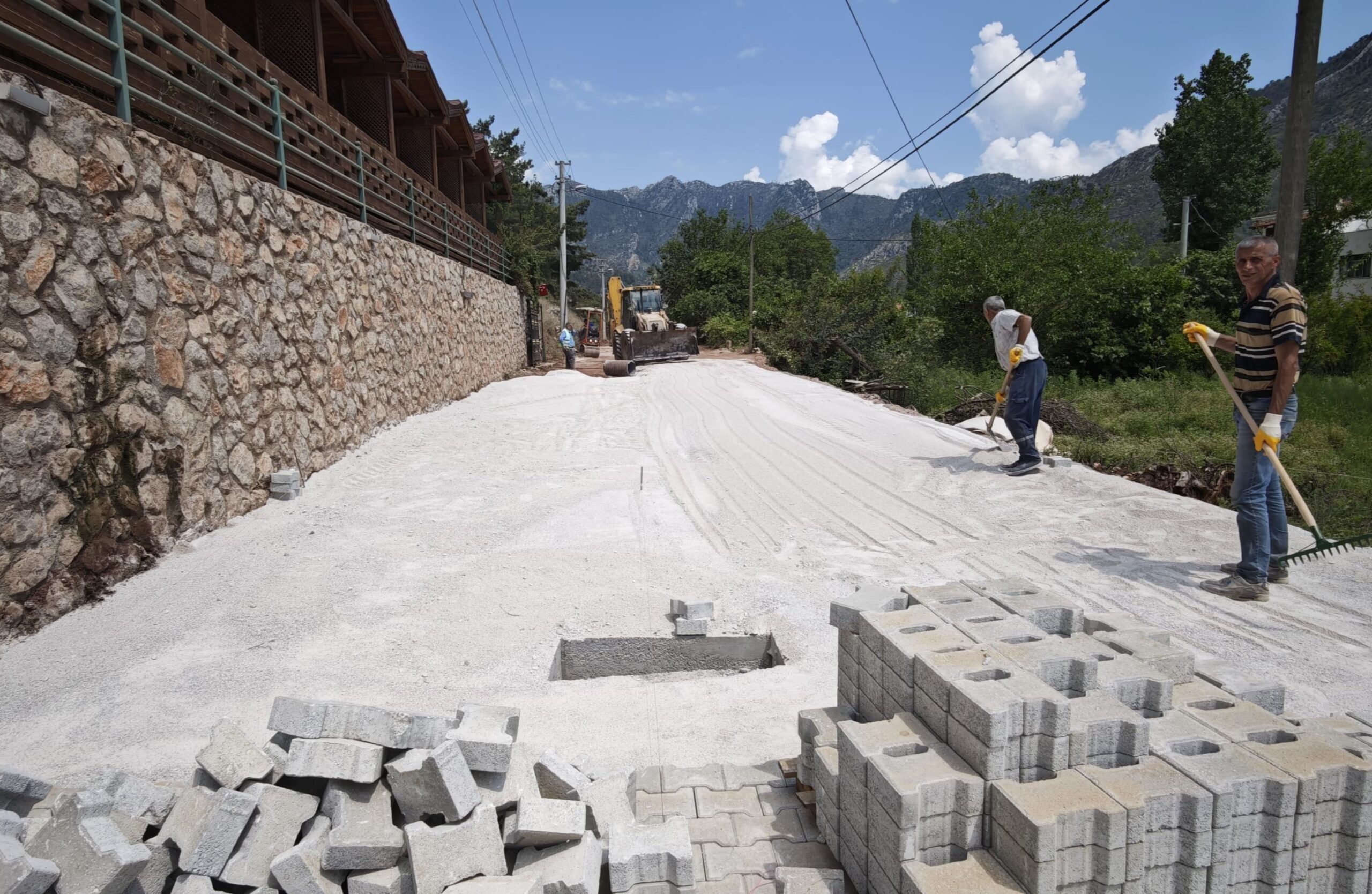 Marmaris’in Orhaniye Mahallesi’nde altyapı çalışmaları başladı