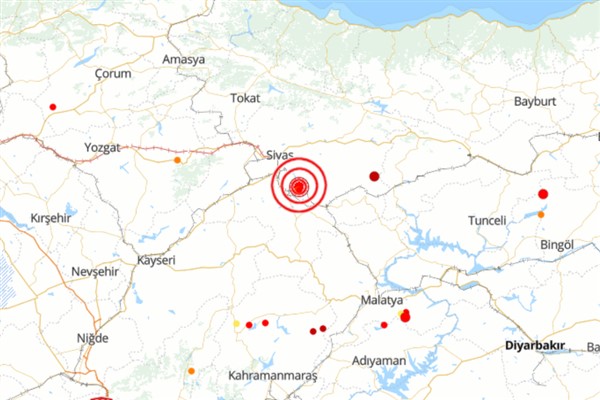 Sivas’ta deprem