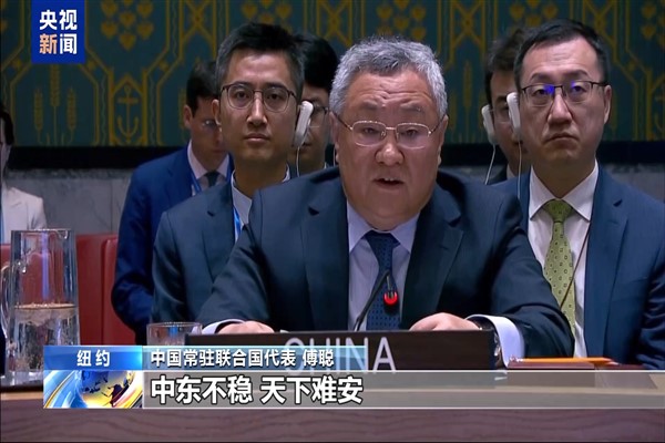 Çinli temsilci: Ortadoğu istikrarsızken dünya barışa kavuşamaz
