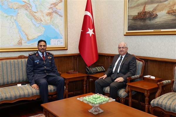 Güler, Katar Askeri Ataşesi Tümgeneral Al-Shahwani’yi kabul etti