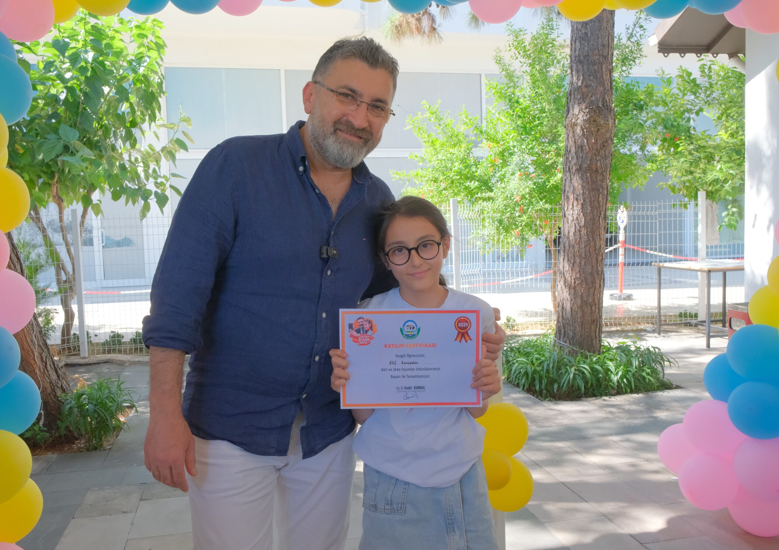 Serik Belediyesi, Akıl ve Zeka Oyunları kursunun mezuniyet törenini gerçekleştirdi