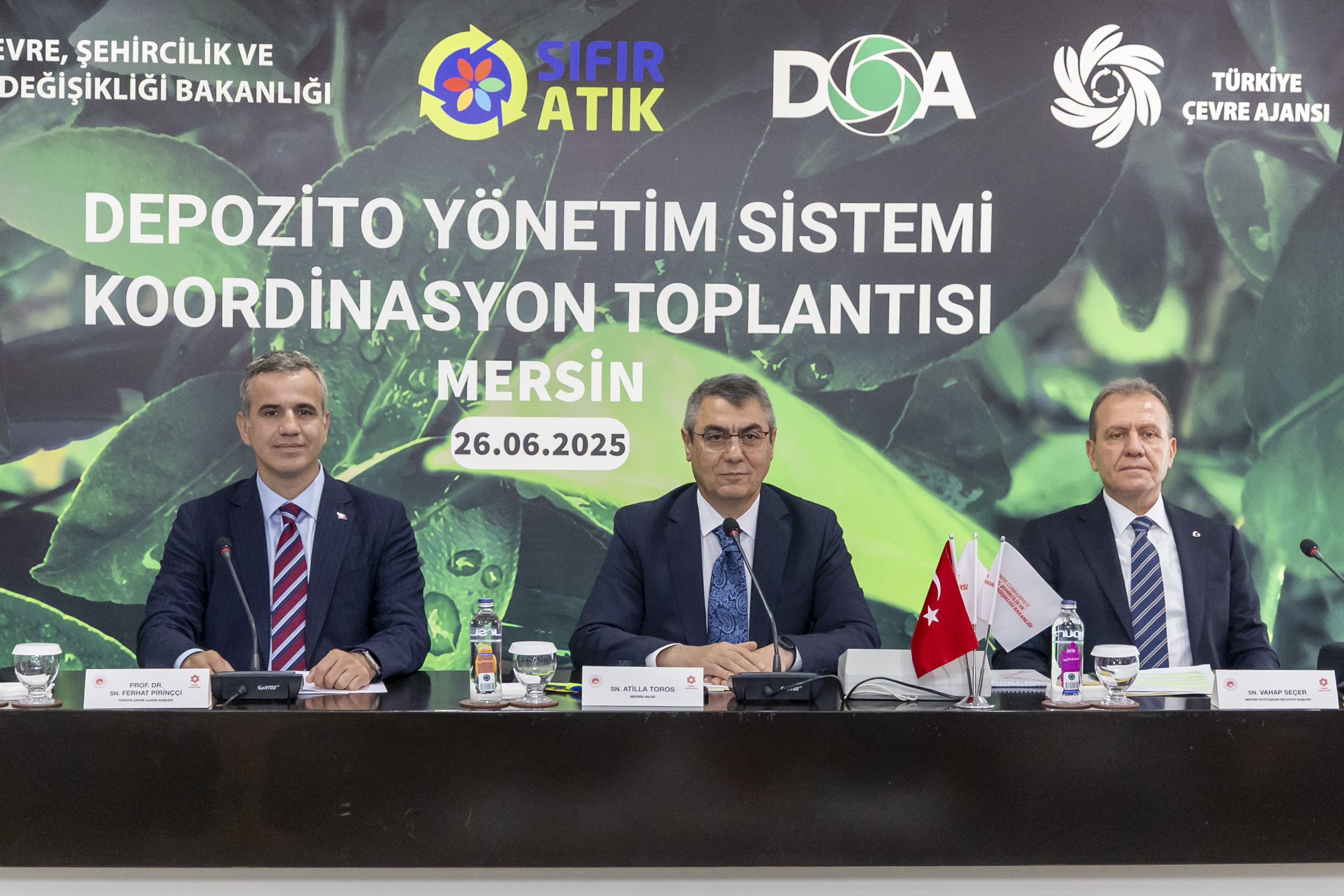 Başkan Seçer, Mersin Depozito Yönetim Sistemi Koordinasyon Toplantısı’na katıldı