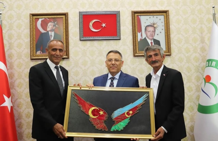 Aralık Belediye Başkanı Güzelkaya’dan Rektör Gürel’e ziyaret