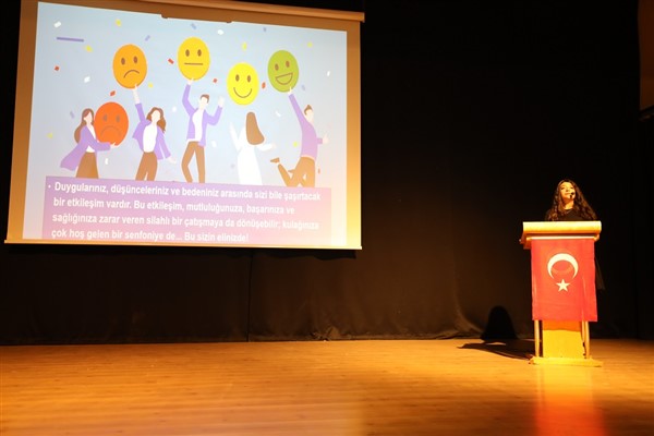 Menderes’te sınav kaygısına karşı eğitim