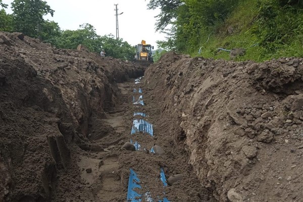 Ordu Büyükşehir’in içme suyu yatırımları devam ediyor