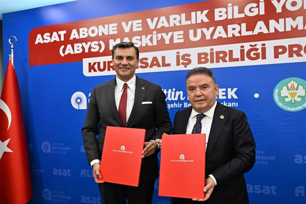 Antalya ve Manisa Büyükşehir Belediyeleri arasında iş birliği protokolü gerçekleşti