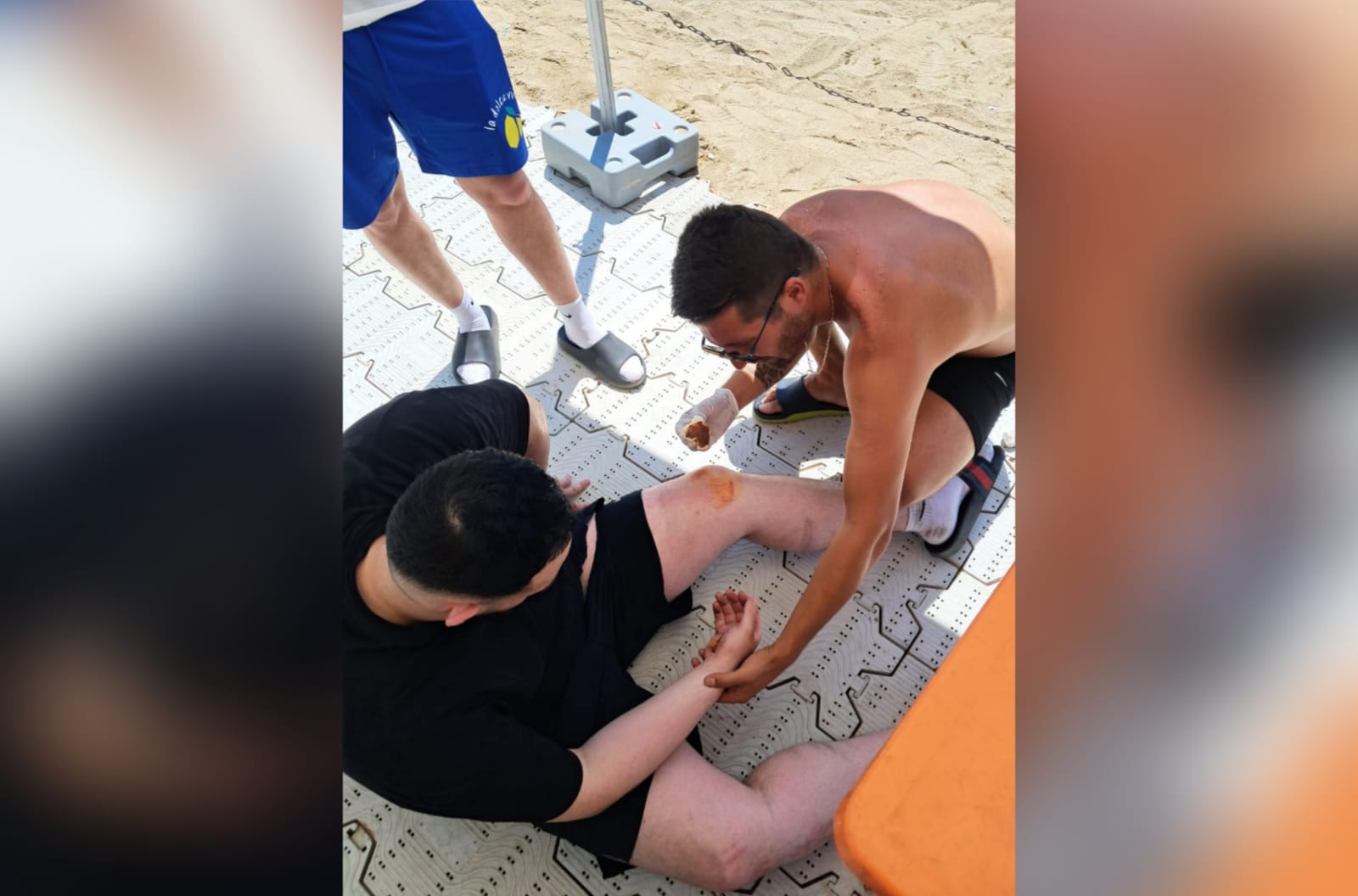 Marmaris’te yaralanan turiste ilk müdahale cankurtarandan