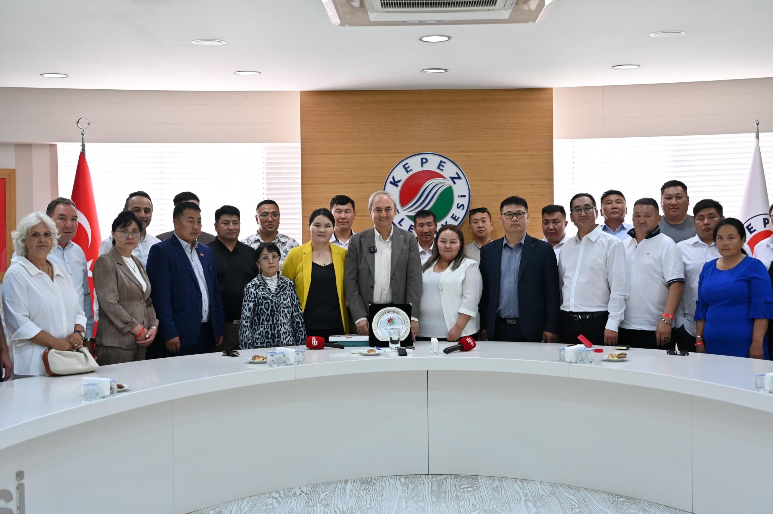 Başkan Kocagöz’e, Moğol heyetinden ziyaret