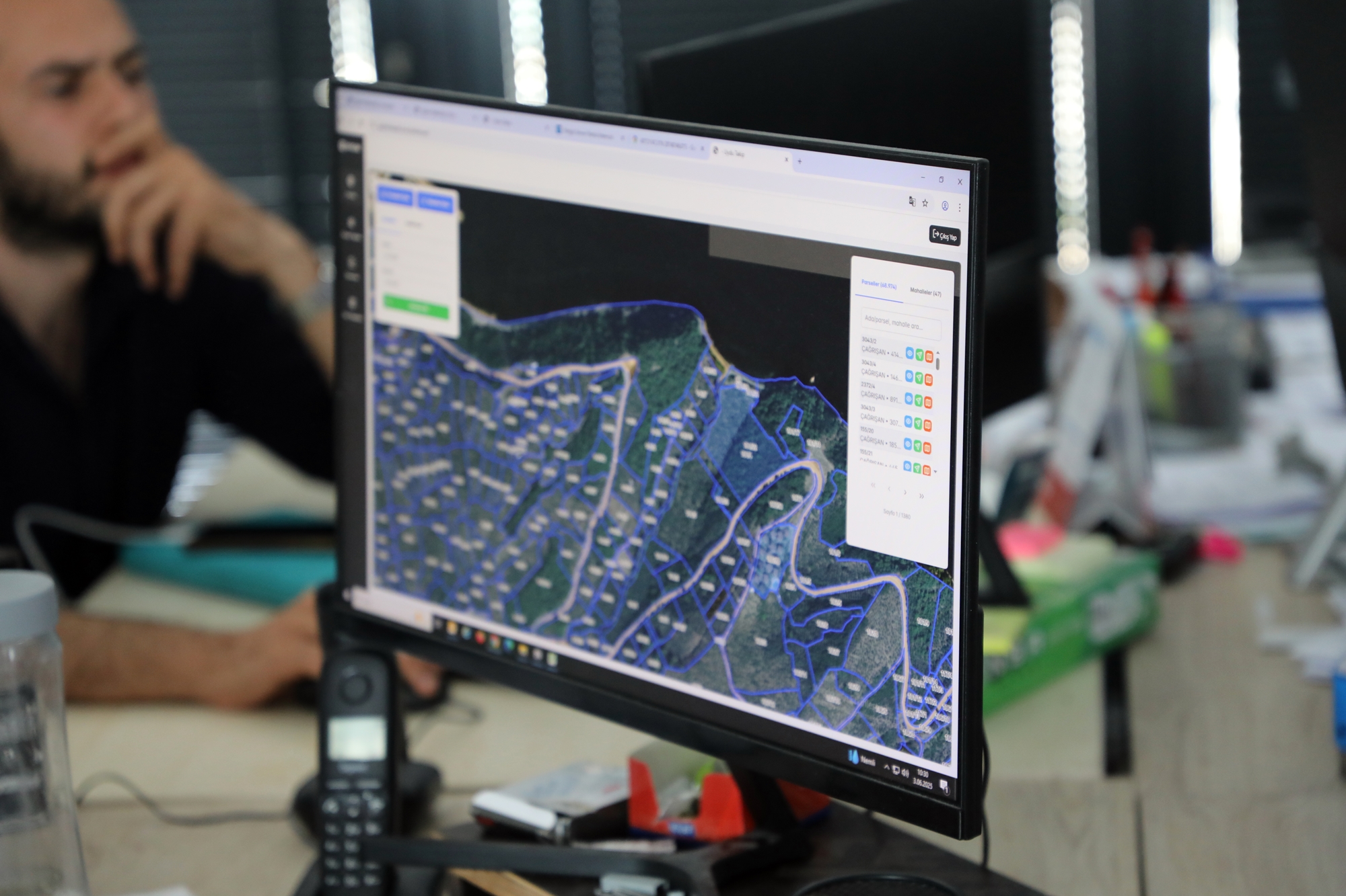 Mudanya’dan kaçak yapıya uydu hamlesi