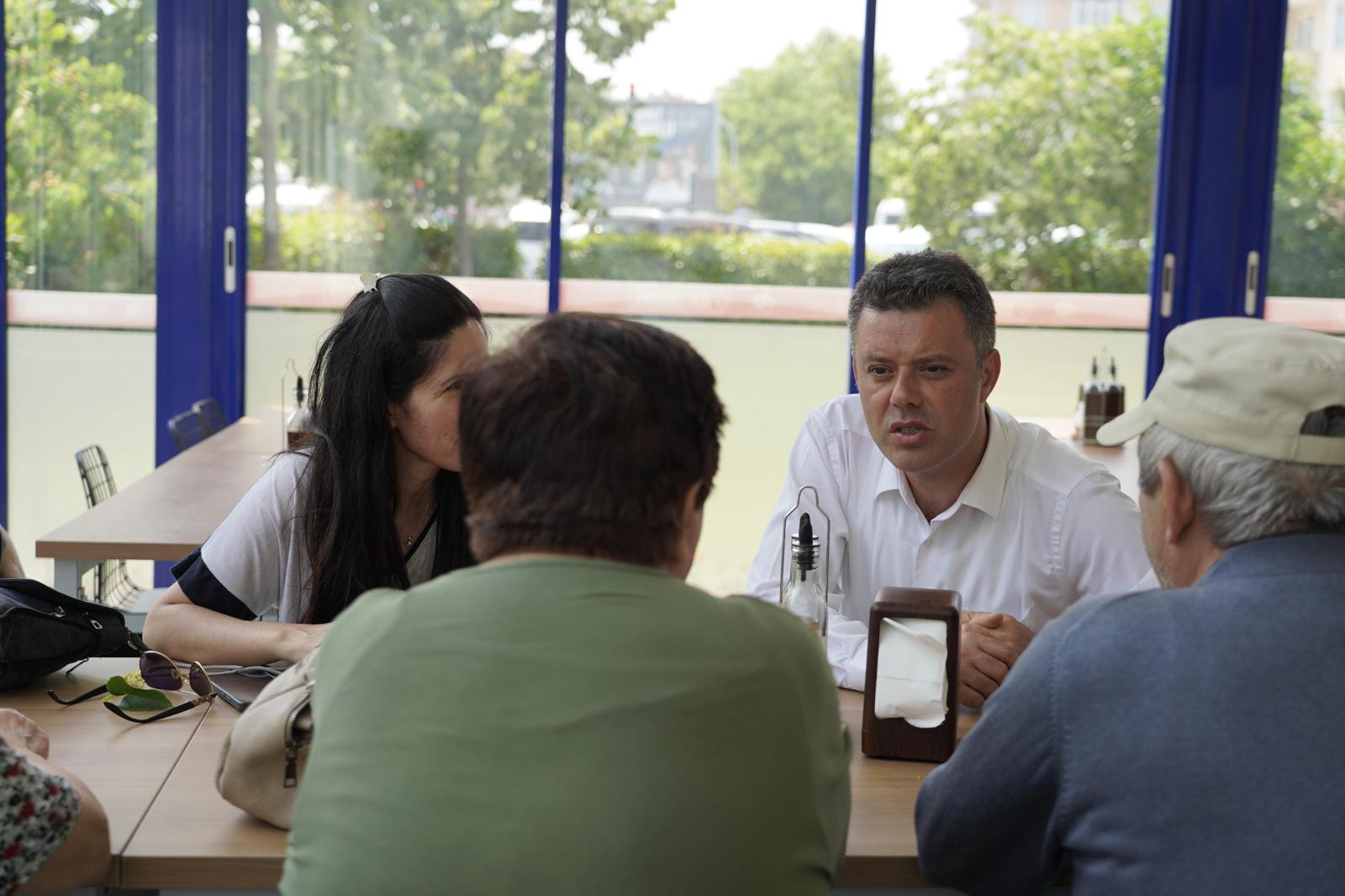 Başkan Sarıkurt, Çorlu Belediyesi Kent Lokantası’nda vatandaşlarla buluştu