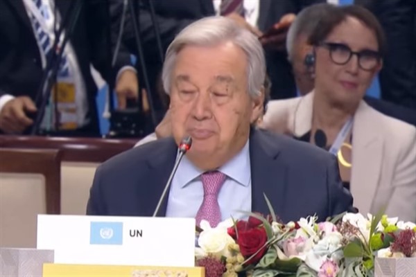 Guterres: Geçen yıl görev başında hayatını kaybeden 168 meslektaşımızı andık