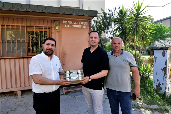 Başkan Eşki’den Fincancılar Çarşısına ziyaret