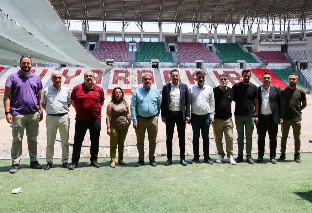 Amedspor yönetimi, Diyarbakır Stadyumu’nu ziyaret etti