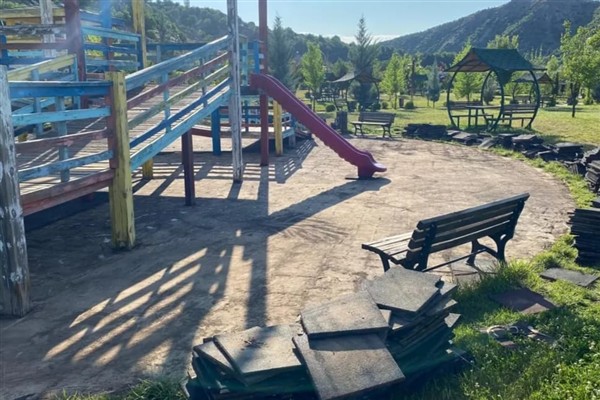 Tunceli’de Mameki Parkı yenileniyor