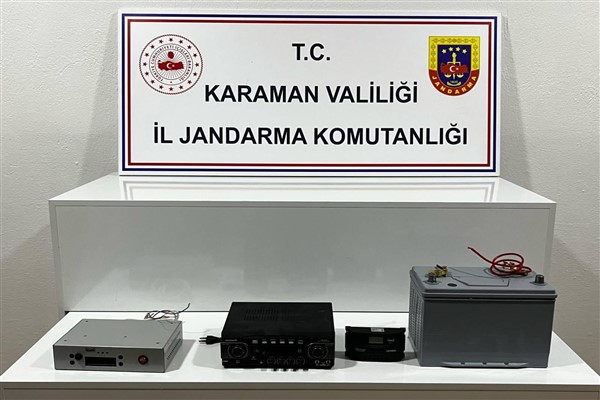 Karaman’da hırsızlık yapan şahıslar yakalandı