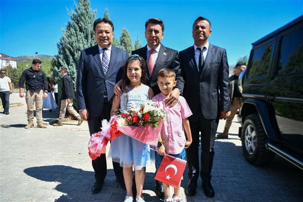 Tunceli’de karneler dağıtıldı