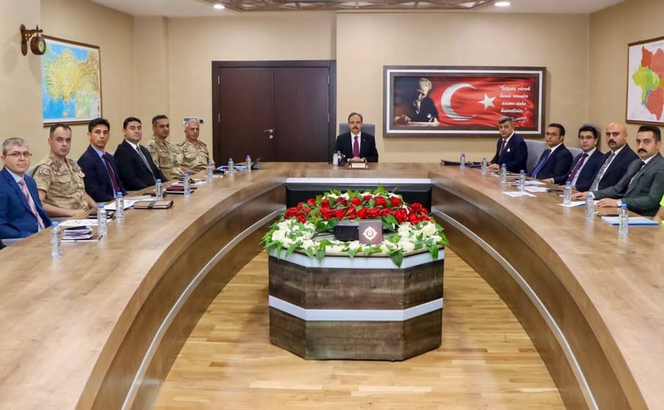 Siirt’te Güvenlik ve Asayiş Koordinasyon Toplantısı gerçekleştirildi