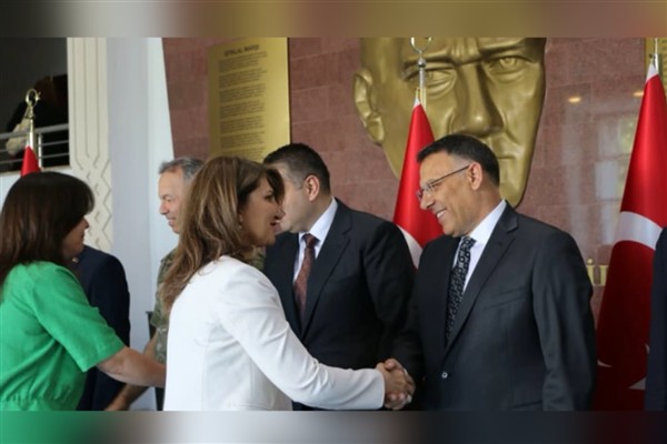 Prof. Dr. Gürel, bayramlaşma programına katıldı