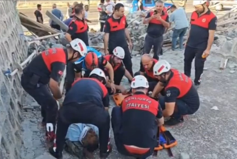 Bozova’da göçük: 4 yaralı