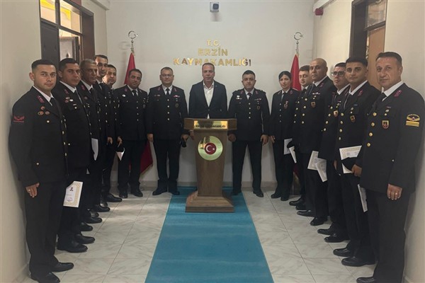 Erzin İlçe Jandarma Komutanlığı’ndan Özaydın’a ziyaret