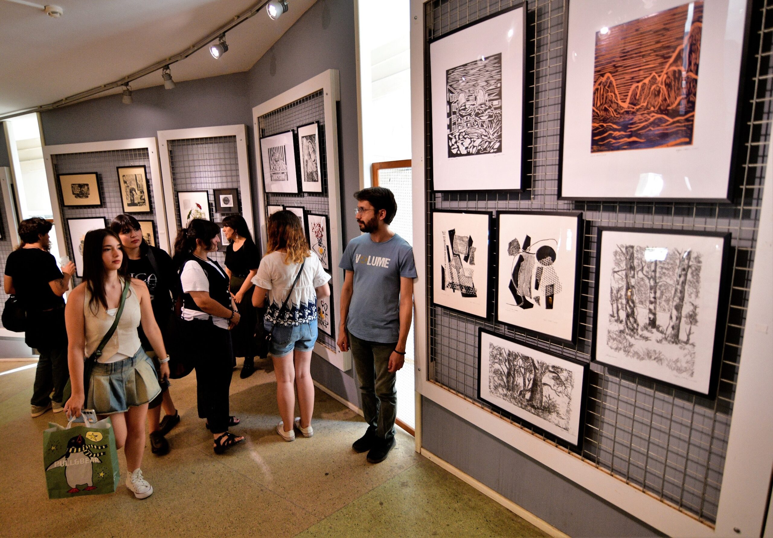 “İnce İşler” baskı sergisi sanatseverlerle buluştu