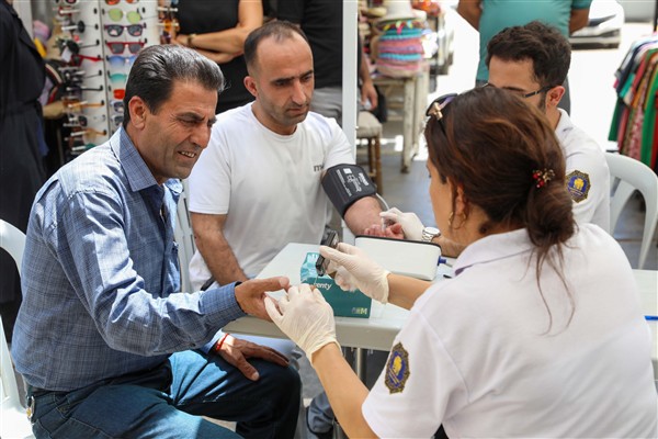 Diyarbakır’da 4 bin 408 kişiye sağlık taraması hizmeti verildi