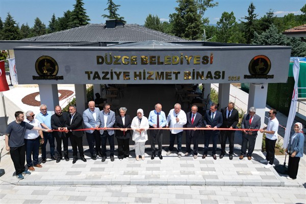 Taziye Hizmet Binası’nın açılışı yapıldı