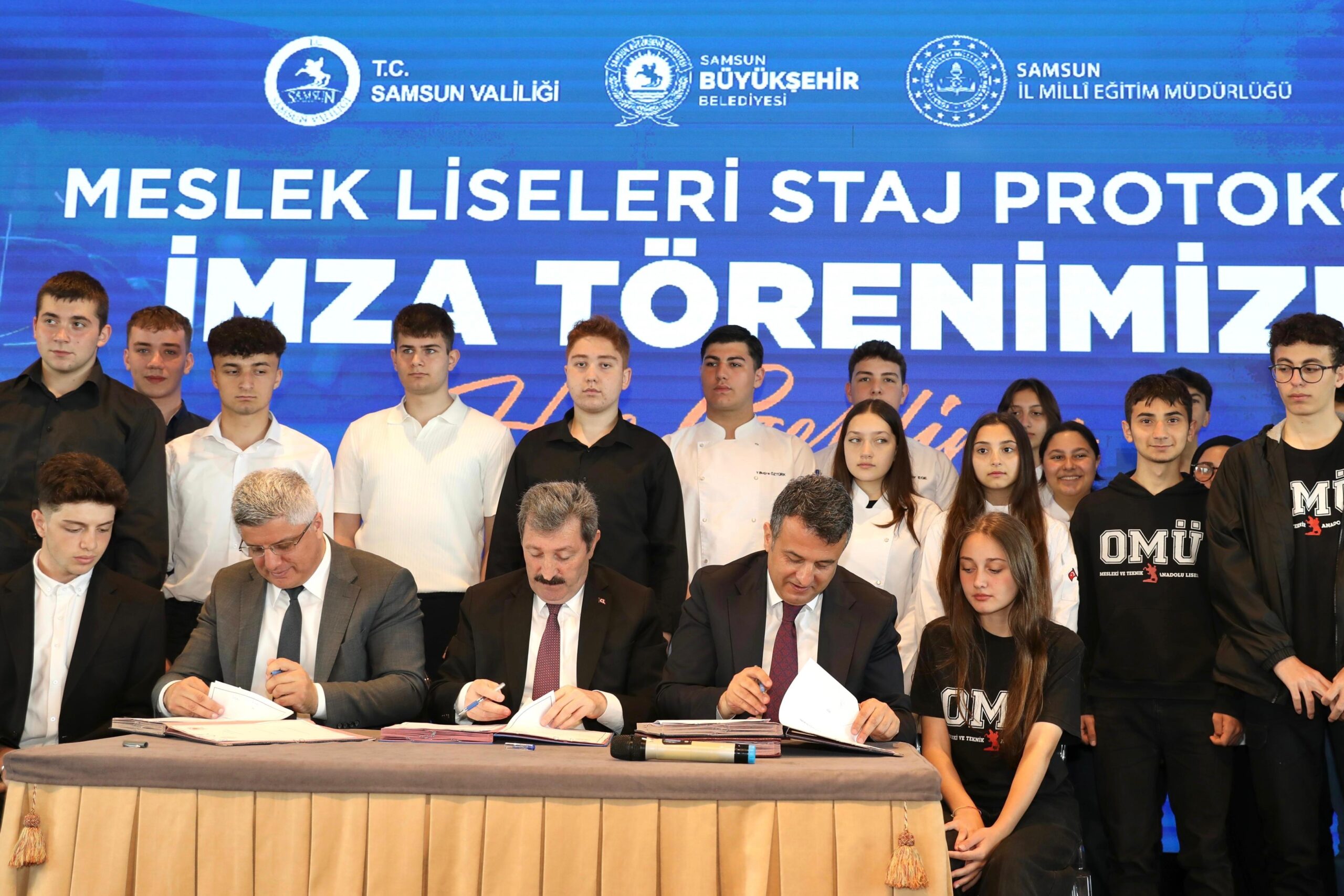 Samsun Büyükşehir Belediyesi’nden meslek liselerine staj imkanı