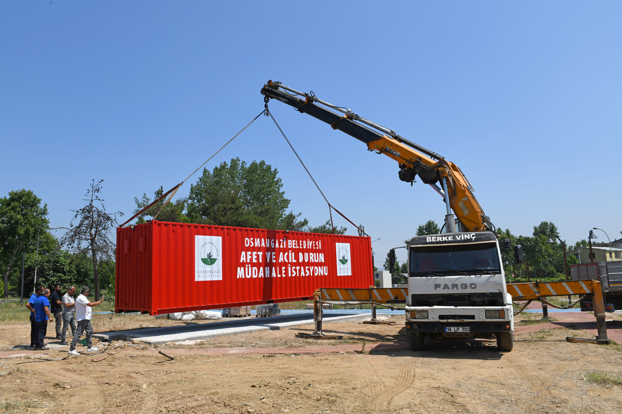 Osmangazi’nin her mahallesine Afet ve Acil Durum Müdahale İstasyonu