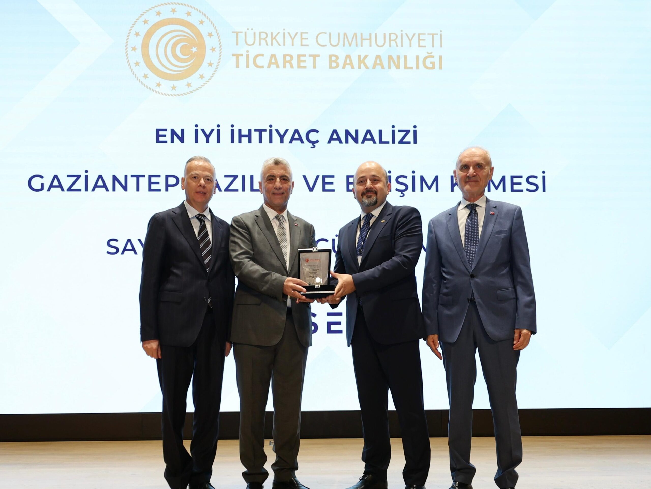 TİCARET BAKANLIĞI’NDAN GSO’YA “İYİ UYGULAMA ÖRNEĞİ” ÖDÜLÜ